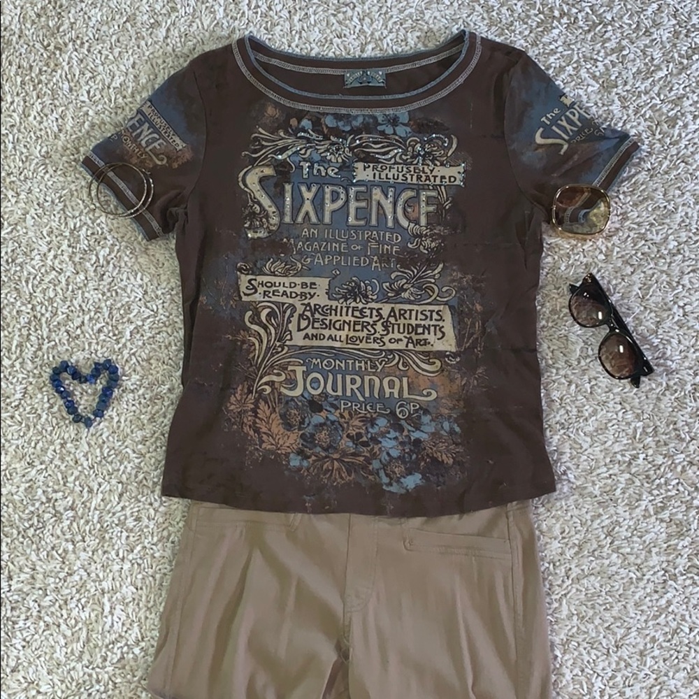 Vintage vanilla sugar tee